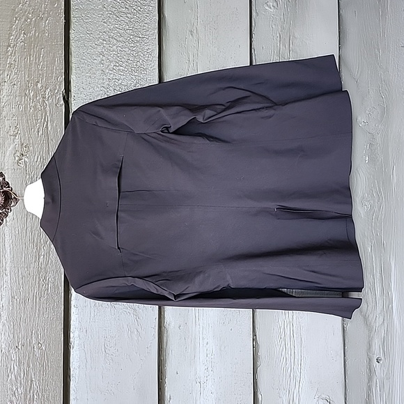 Athleta Black Interstellar Blazer Jacket sz 10 Women's